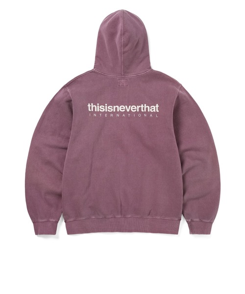 thisisneverthat（ディスイズネバーザット）の「INTL. Logo Zip Up Hoodie（パーカー・メンズ・ダークネイビー/フューシャピンク/ヘザーグレー/ブラック系その他・L/M/S/XL）」の12枚目の写真