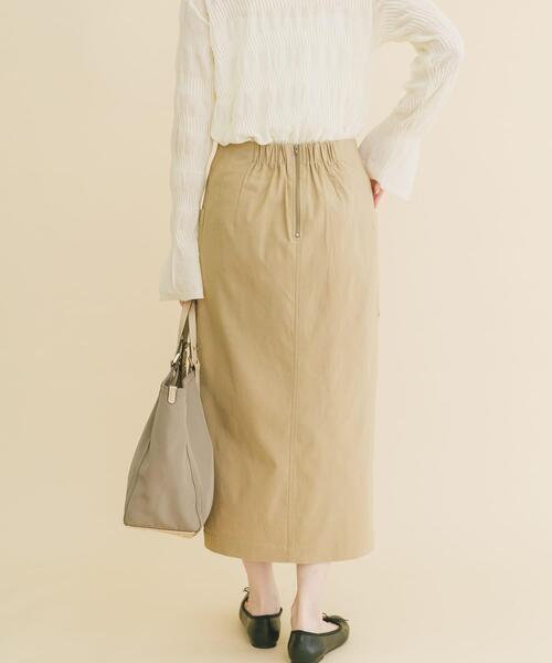 ITEMS URBANRESEARCH（アイテムズ アーバンリサーチ）の「『Sサイズあり』ストレッチタイトスカート（スカート・レディース・ブラック/カーキ/ベージュ・SMALL/MEDIUM）」の18枚目の写真