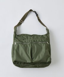 Kastane（カスタネ）の「【UNISEX】ダブルポケットスリングバッグ（ショルダーバッグ）」