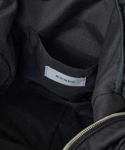 WHIMSIC（ウィムジック）の「【UNISEX】ダブルポケットスリングバッグ（ショルダーバッグ・レディース・オリーブ/ブラック・ONE SIZE）」の12枚目の写真