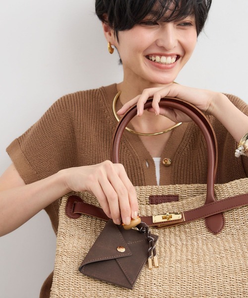 BARNYARDSTORM（バンヤードストーム）の「BARNYARDSTORM / ジャラジャラチャーム２（キーホルダー・レディース・ベージュ/グレー/ピンク/グリーン/ブラウン/イエロー・FREE）」の19枚目の写真