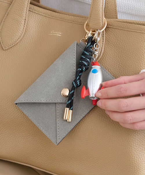 BARNYARDSTORM（バンヤードストーム）の「BARNYARDSTORM / ジャラジャラチャーム２（キーホルダー・レディース・ベージュ/グレー/ピンク/グリーン/ブラウン/イエロー・FREE）」の15枚目の写真