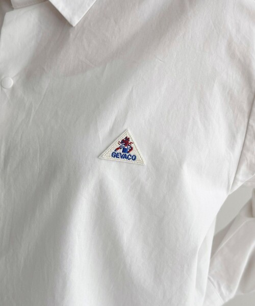 fredy emue（フレディエミュ）の「【GEVACO/ゲバコ】別注ドットボタンシャツ（シャツ/ブラウス・レディース・ベージュ/オフホワイト/チャコールグレー/ベージュ系その他・38）」の18枚目の写真