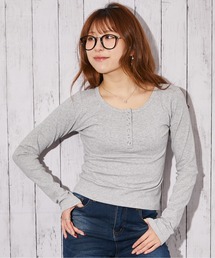 GORGE | 《ヘンリーネック仕様》カットソー/春秋/全3色(Tシャツ/カットソー)