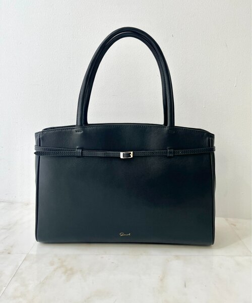 gemeil（ジェムイル）の「ベルトトートバッグ（PT-351）（トートバッグ・レディース・ブラック/ダークブラウン・FREE）」の7枚目の写真