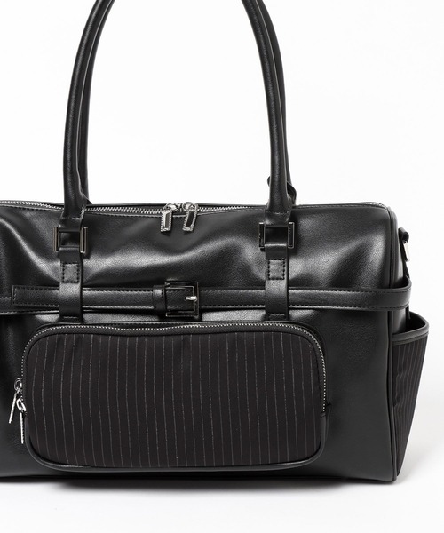 HARE（ハレ）の「イソザイポケットボストンバッグ(HARE)（ボストンバッグ・レディース・ブラック/ブラック系その他・FREE）」の16枚目の写真