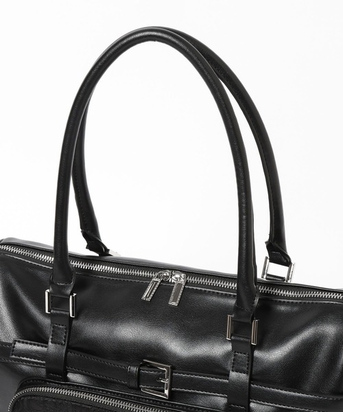 HARE（ハレ）の「イソザイポケットボストンバッグ(HARE)（ボストンバッグ・レディース・ブラック/ブラック系その他・FREE）」の18枚目の写真