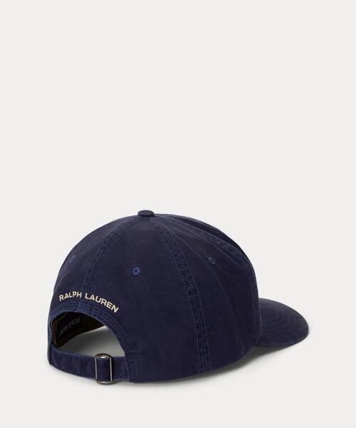 POLO RALPH LAUREN（ポロ ラルフ ローレン）の「エンブロイダリー ツイル ボール キャップ（キャップ・メンズ・ネイビー系1・ONE）」の5枚目の写真
