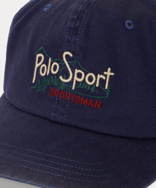 POLO RALPH LAUREN（ポロ ラルフ ローレン）の「エンブロイダリー ツイル ボール キャップ（キャップ・メンズ・ネイビー系1・ONE）」の4枚目の写真