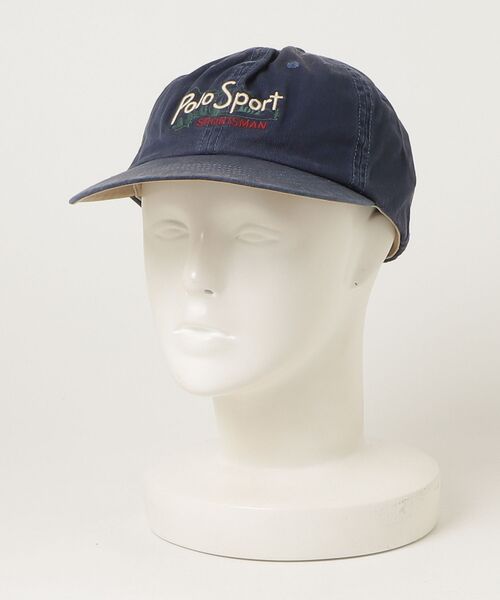 POLO RALPH LAUREN（ポロ ラルフ ローレン）の「エンブロイダリー ツイル ボール キャップ（キャップ・メンズ・ネイビー系1・ONE）」の3枚目の写真