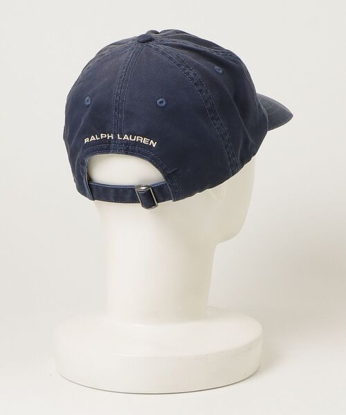 POLO RALPH LAUREN（ポロ ラルフ ローレン）の「エンブロイダリー ツイル ボール キャップ（キャップ・メンズ・ネイビー系1・ONE）」の2枚目の写真