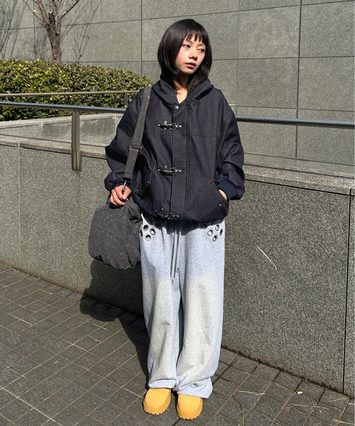 kutir（クティール）の「FIREMAN ASSORTED HOOD BLOUSON／ファイヤーマンアソートフードブルゾン（ブルゾン・メンズ・ベージュ/ブラック/インディゴブルー・SMALL/LARGE/MEDIUM）」の17枚目の写真
