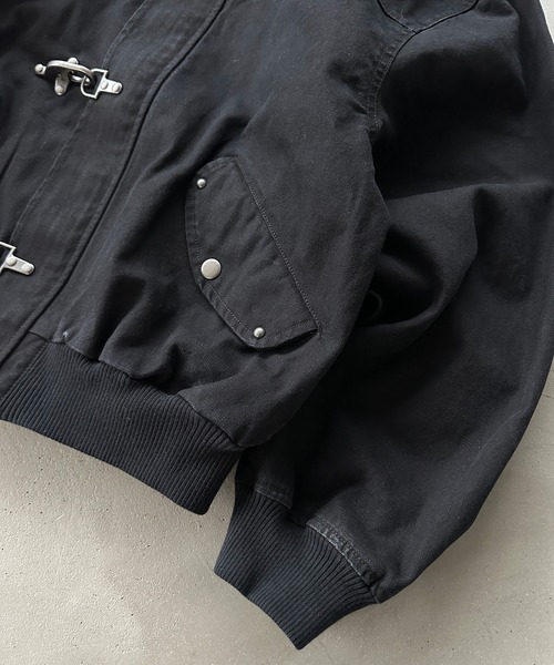 kutir（クティール）の「FIREMAN ASSORTED HOOD BLOUSON／ファイヤーマンアソートフードブルゾン（ブルゾン・メンズ・ベージュ/ブラック/インディゴブルー・SMALL/LARGE/MEDIUM）」の14枚目の写真