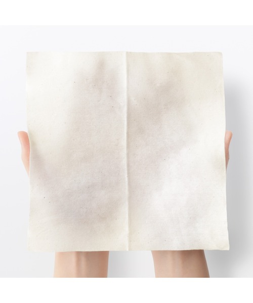 無印良品（ムジルシリョウヒン）の「生成コットンフェイスタオル　６０枚入　約２０×２０ｃｍ（その他ビューティーグッズ・レディース・その他・FREE）」の5枚目の写真