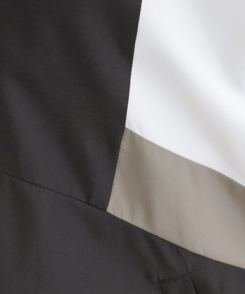 SHOO・LA・RUE（シューラルー）の「【S-LL】大人スポーティ　配色フードブルゾン（ブルゾン・レディース・ベージュ系その他7/ブルー系4/ブラック系4・04/03/02/01）」の7枚目の写真