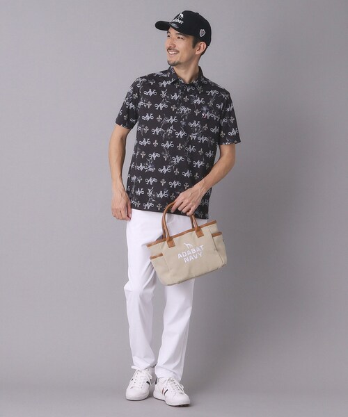 adabat（アダバット）の「【ADABAT NAVY】ユニセックス ドライビングバッグ（トートバッグ・メンズ・ブラック/ネイビー/ベージュ・00）」の7枚目の写真