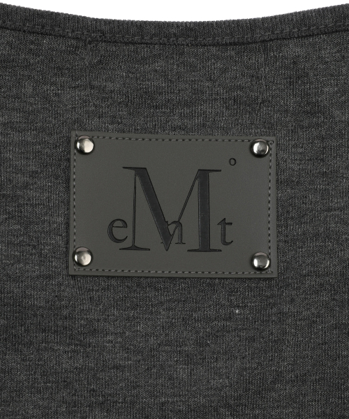 MUCENT(ムセント)の「ラフィアVネック7部Tシャツ(2カラー)(Tシャツ/カットソー・レディース・チャコール/ブルー・FREE)」の17枚目の写真