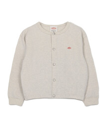 DANTON（ダントン）の「Kids' Cotton Terry Crew Neck Cardigan（カーディガン/ボレロ）」