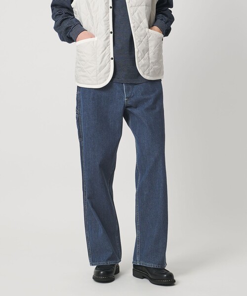 Scye（サイ）の「＜Lee x Scye for UNITED ARROWS＞PAINTER PANTS/ユーズドウォッシュ デニム ペインター パンツ（デニムパンツ・メンズ・コバルトブルー・31inch/33inch/35inch/29inch）」の12枚目の写真