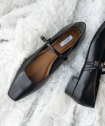 PICCIN（ピッチン）の「【柔らかい・クッション入り】ソフトスクエアメリージェーンパンプス（パンプス）」