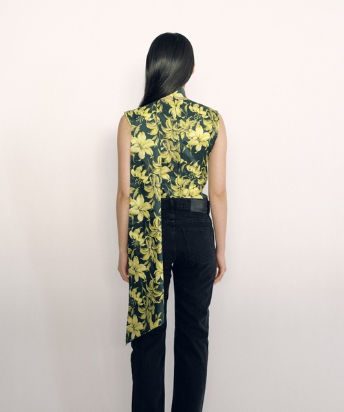 KEISUKEYOSHIDA（ケイスケヨシダ）の「Scarf Lining Top（シャツ/ブラウス・レディース・イエロー・FREE）」の11枚目の写真