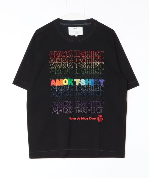 ROYAL FLASH（ロイヤルフラッシュ）の「amok /アモク/AMOK TEE（Tシャツ/カットソー・メンズ・ホワイト/ブラック・M/L）」の2枚目の写真