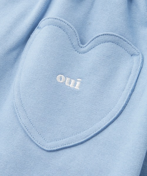 MILKFED.（ミルクフェド）の「HEART POCKET SWEATPANTS（スウェットパンツ・レディース・オートミール/ブラック/ライトブルー・S/M）」の17枚目の写真