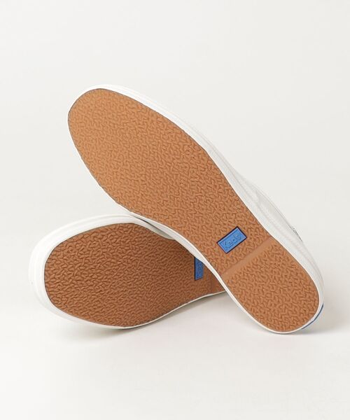 Keds(ケッズ)の「Keds ケッズ チャンピオン レザー ホワイト(スニーカー・レディース・ホワイト・23.5cm/24.0cm/22.5cm/23.0cm/24.5cm/25.0cm)」の2枚目の写真