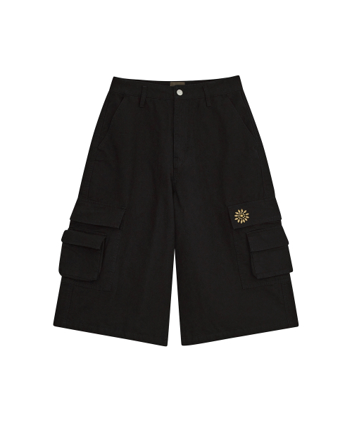 DEFGARMENTS（デフグラメンツ）の「OX. CARGO SHORTS [BLACK]（その他パンツ・レディース・その他・MEDIUM/LARGE/SMALL）」の3枚目の写真