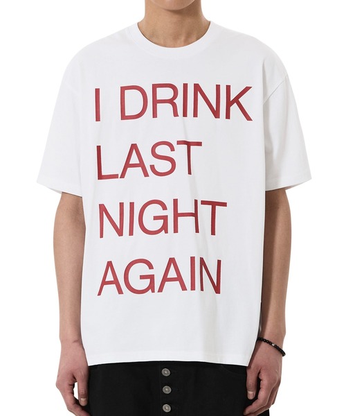 OY(オーワイ)の「『OY/オーワイ』NEVER SOBER TEE/ネヴァーソーバーTシャツ(Tシャツ/カットソー・メンズ・ホワイト/ブラック・L/M)」の8枚目の写真