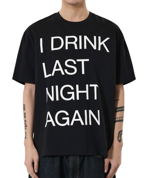 OY(オーワイ)の「『OY/オーワイ』NEVER SOBER TEE/ネヴァーソーバーTシャツ(Tシャツ/カットソー・メンズ・ホワイト/ブラック・L/M)」の3枚目の写真