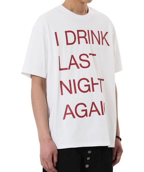 OY(オーワイ)の「『OY/オーワイ』NEVER SOBER TEE/ネヴァーソーバーTシャツ(Tシャツ/カットソー・メンズ・ホワイト/ブラック・L/M)」の9枚目の写真