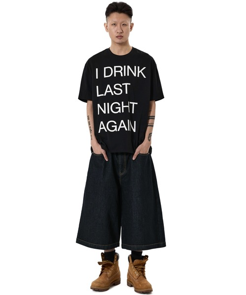OY(オーワイ)の「『OY/オーワイ』NEVER SOBER TEE/ネヴァーソーバーTシャツ(Tシャツ/カットソー・メンズ・ホワイト/ブラック・L/M)」の6枚目の写真