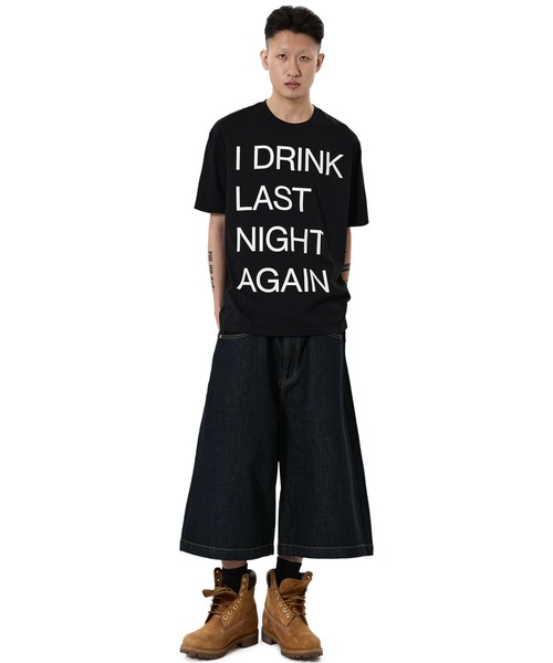 OY(オーワイ)の「『OY/オーワイ』NEVER SOBER TEE/ネヴァーソーバーTシャツ(Tシャツ/カットソー・メンズ・ホワイト/ブラック・L/M)」の7枚目の写真