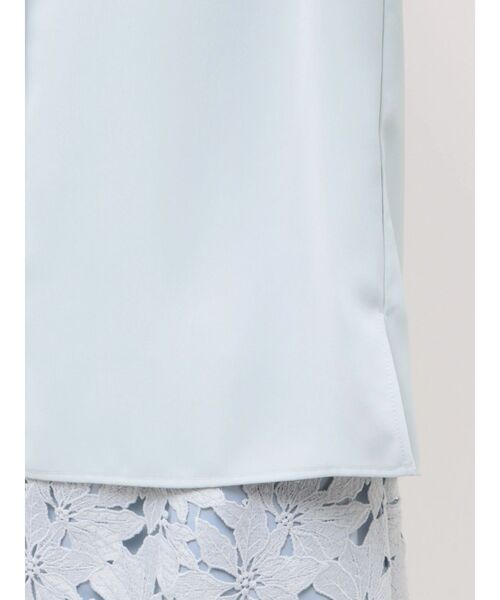 TONAL（トーナル）の「ケミカルレースハーフスリーブシャツ（シャツ/ブラウス・レディース・オフホワイト/ライトブルー/ピンク・MEDIUM）」の22枚目の写真