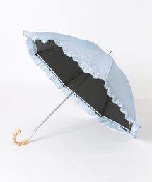 JILL STUART（ジルスチュアート）の「【 JILL STUART（ジル スチュアート）】ラメドットカットジャカードフリル晴雨兼用パラソル(長傘)（長傘）」