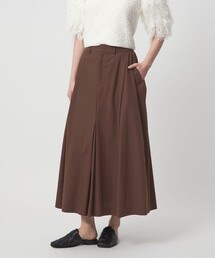 ASTRAET（アストラット）の「＜ASTRAET＞ボックスプリーツ トラペーズスカート（スカート）」