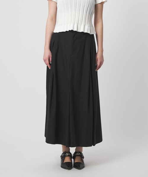 ASTRAET（アストラット）の「＜ASTRAET＞ボックスプリーツ トラペーズスカート（スカート・レディース・ダークブラウン/ブラック・0/1）」の13枚目の写真