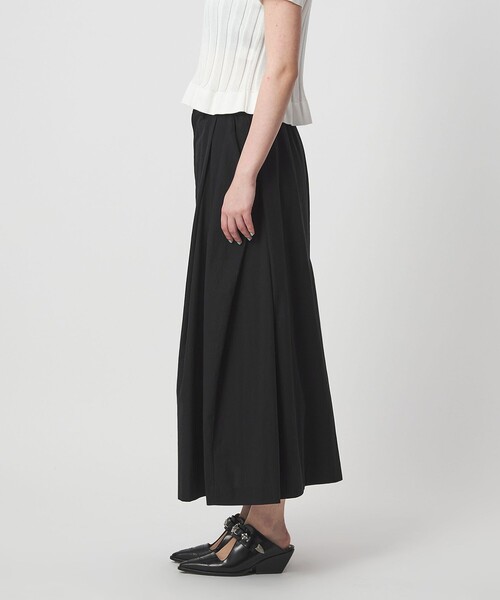 ASTRAET（アストラット）の「＜ASTRAET＞ボックスプリーツ トラペーズスカート（スカート・レディース・ダークブラウン/ブラック・0/1）」の14枚目の写真