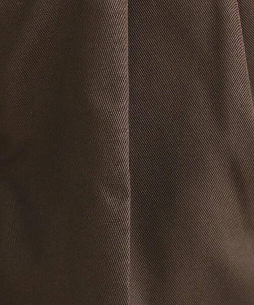 OPAQUE.CLIP(オペークドットクリップ)の「【Dickies(R)×OPAQUE.CLIP】ツータックワイドパンツ(その他パンツ・レディース・ブラウン系その他/オリーブ・03/02)」の4枚目の写真