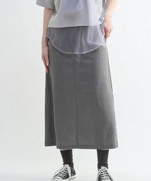 CONVERSE TOKYO（コンバーストウキョウ）の「【HL】LINEN LIKE STRAIGHT SKIRT（スカート・レディース）」