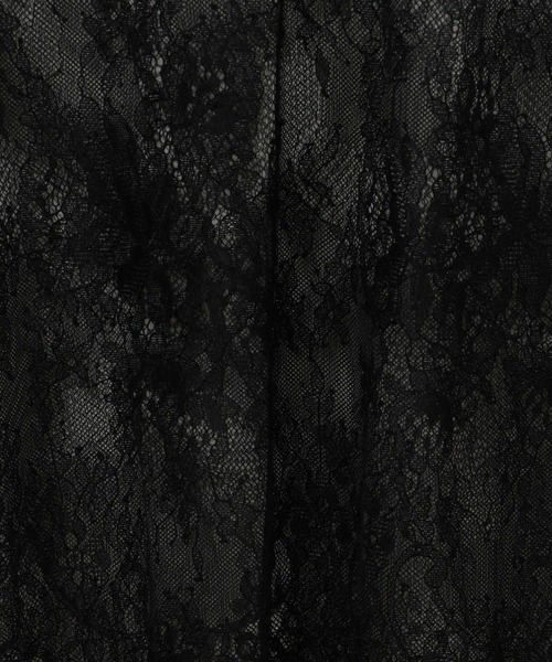 LEPSIM（レプシィム）の「総レースキャミソール　648050（キャミソール・レディース・オフホワイト/ブラック・FREE）」の10枚目の写真