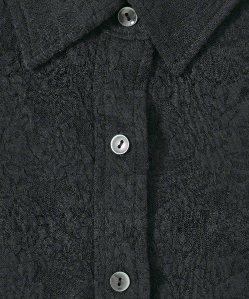 HARE（ハレ）の「カットレースシャツ(HARE)（シャツ/ブラウス・レディース・ブラック/スカイブルー・FREE）」の10枚目の写真