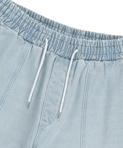 BROWNBREATH（ブラウンブレス）の「WASHED BANDING BERMUDA PANTS - LIGHT BLUE（その他パンツ・レディース・その他・SMALL/MEDIUM/LARGE/X-LARGE）」の3枚目の写真