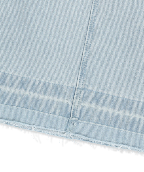 BROWNBREATH（ブラウンブレス）の「WASHED BANDING BERMUDA PANTS - LIGHT BLUE（その他パンツ・レディース・その他・SMALL/MEDIUM/LARGE/X-LARGE）」の6枚目の写真