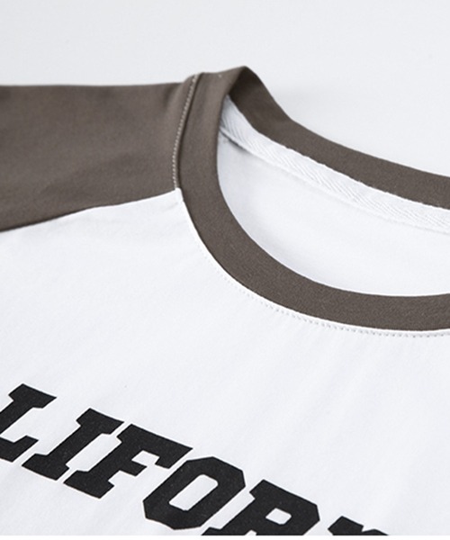 Songe(ソンジュ)の「ラグランロンT(Tシャツ/カットソー・レディース・ホワイト・S/M/L)」の17枚目の写真