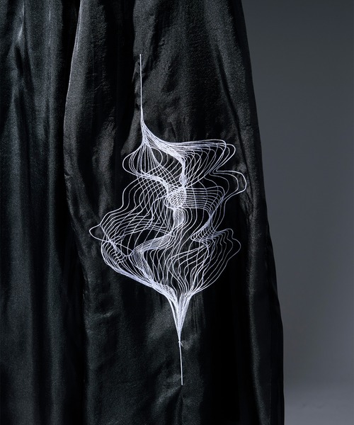 Ellno Loset(エルノロゼット)の「ノイズ刺繍シアーバルーンパンツ/SETUP対応(その他パンツ・メンズ・ブラック・X-SMALL/LARGE/SMALL/MEDIUM)」の18枚目の写真