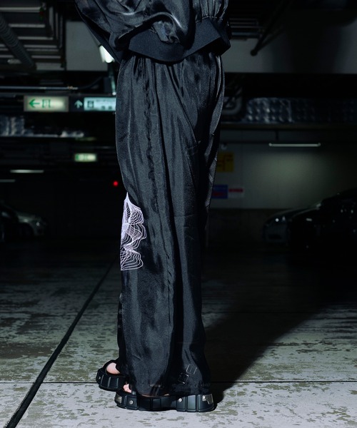 Ellno Loset(エルノロゼット)の「ノイズ刺繍シアーバルーンパンツ/SETUP対応(その他パンツ・メンズ・ブラック・X-SMALL/LARGE/SMALL/MEDIUM)」の21枚目の写真