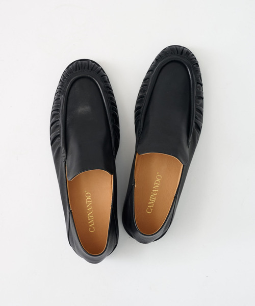 CAMINANDO（カミナンド）の「CAMINANDO カミナンド ローファー C26-01（ローファー・レディース・ブラック・39/38/37/36/35）」の2枚目の写真