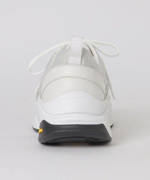 BLACK LABEL CRESTBRIDGE（ブラックレーベル・クレストブリッジ）の「【BLACK.lab】カルゼシャドークレストブリッジチェックコンビビブラムスニーカー（スニーカー・メンズ・ライトグレー・26.0cm/27.0cm/25.0cm）」の3枚目の写真